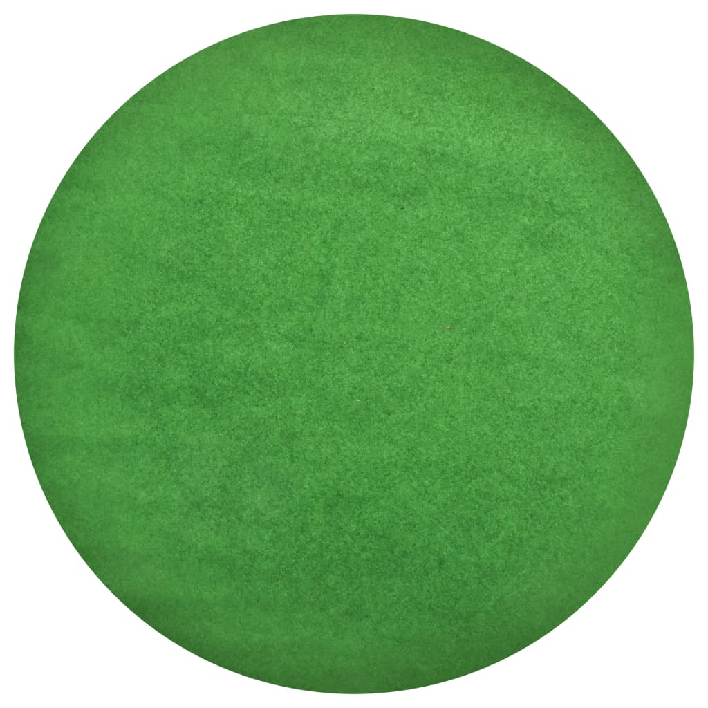 vidaXL Dirbtinė žolė su smeigtukais, žalia, 170cm skersmens, apskrita