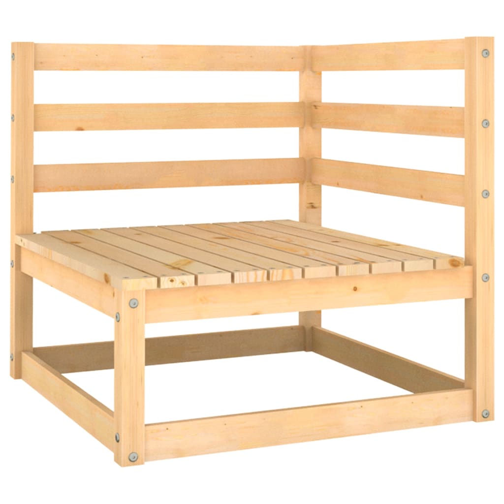 vidaXL Sodo poilsio baldų komplektas, 4 dalių, pušies medienos masyvas