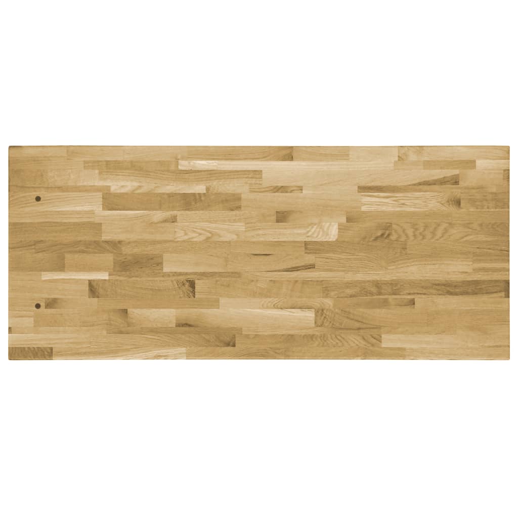 vidaXL Stalviršis, ąžuolo mediena, stač. form., 44mm, 100x60cm