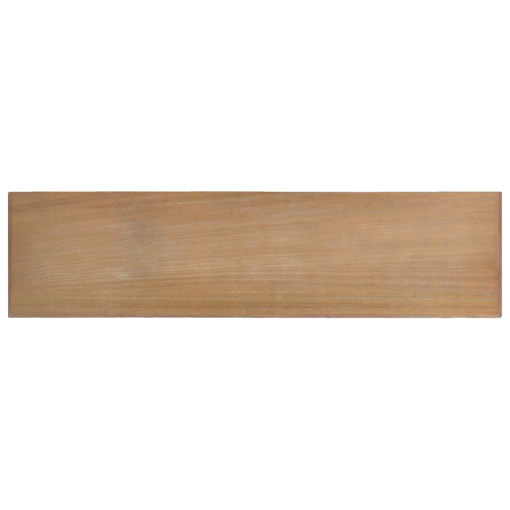 vidaXL Konsolinis staliukas, 110x30x76cm, apdirbta mediena