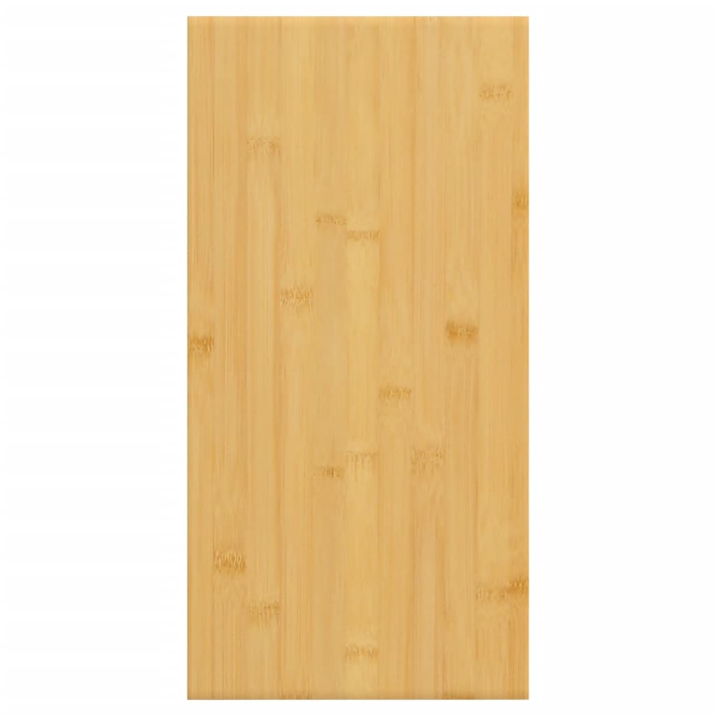 vidaXL Sieninė lentyna, 40x20x1,5cm, bambukas