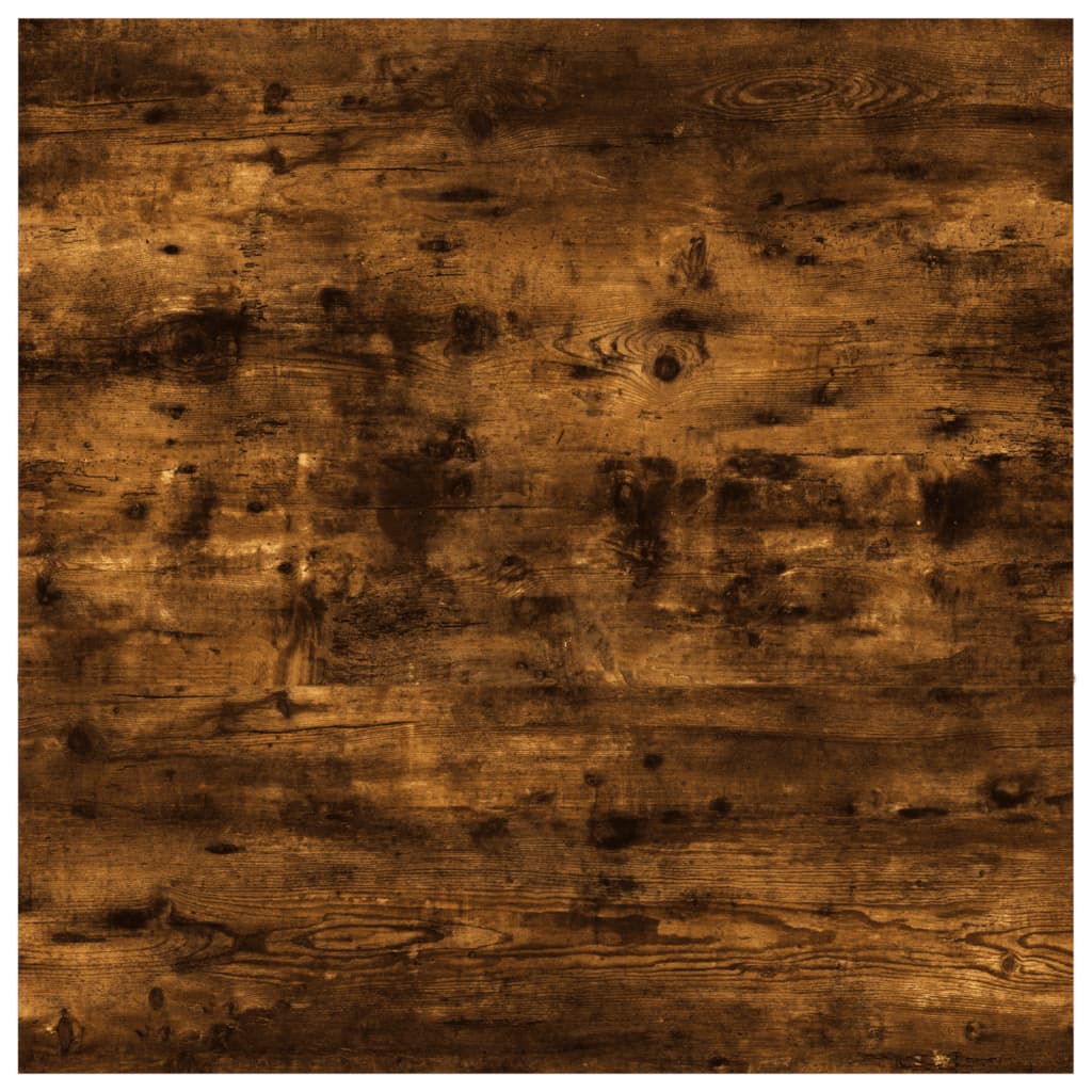 vidaXL Sieninės lentynos, 4vnt., dūminio ąžuolo, 40x40x1,5cm, mediena