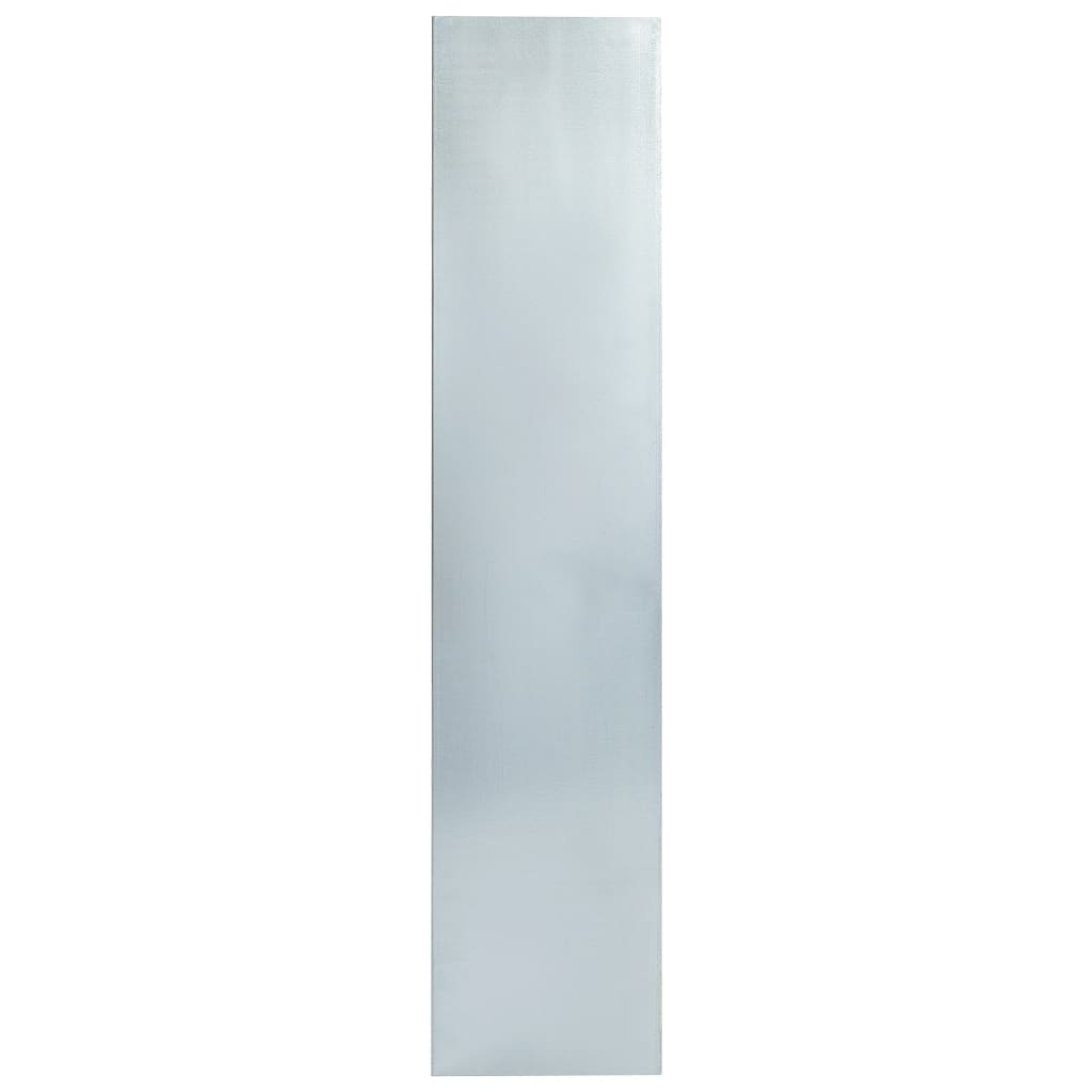 vidaXL Plokštės tvorai nuo sraigių, 4vnt., 150x7x25cm, plienas, 0,7mm