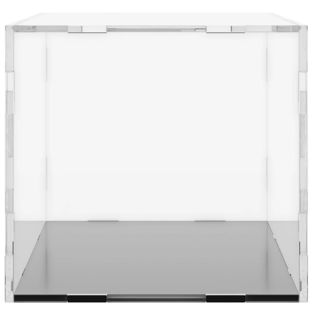 vidaXL Eksponavimo dėžė, skaidri, 30x15x14cm, akrilas