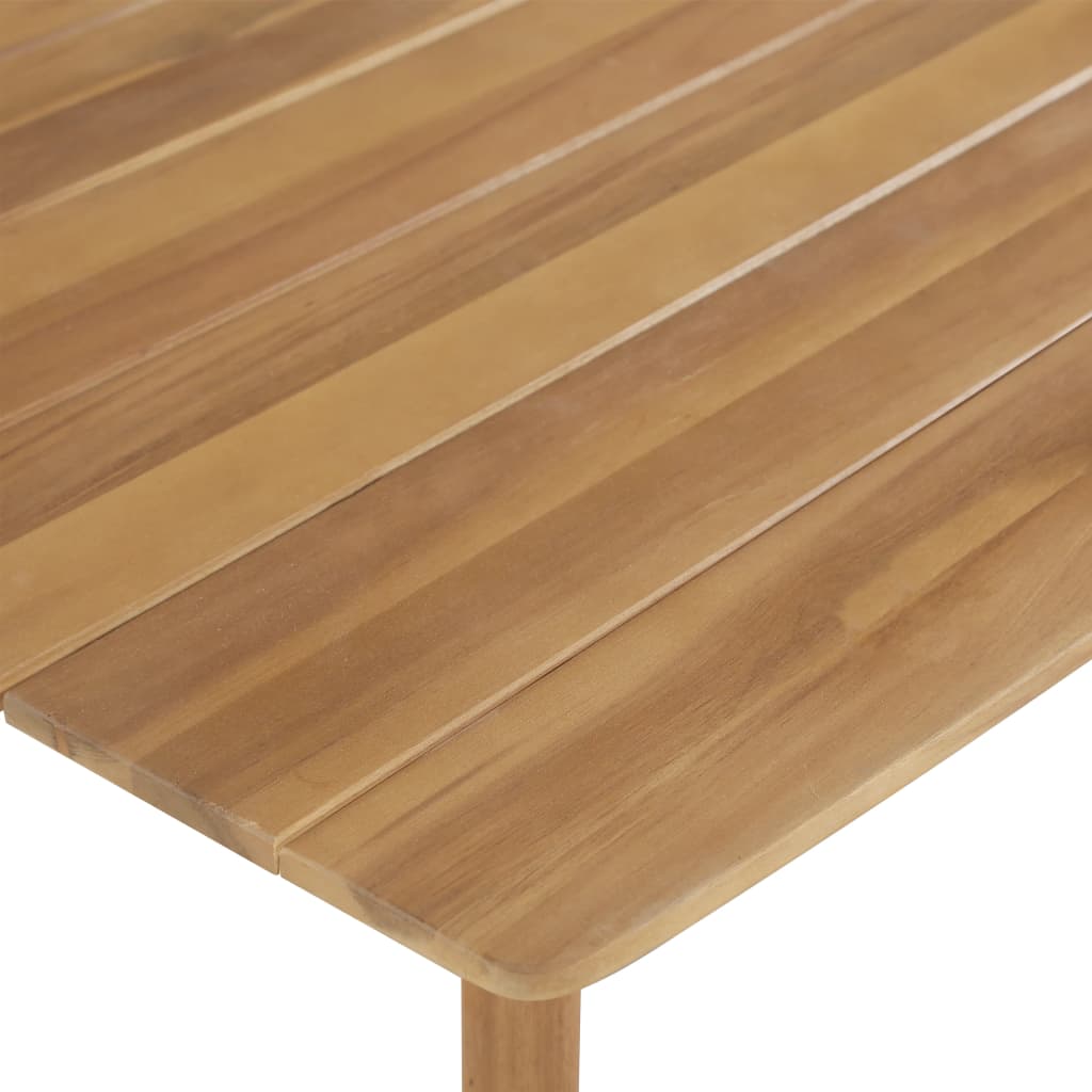 vidaXL Baro stalas, 60x60x105cm, akacijos medienos masyvas