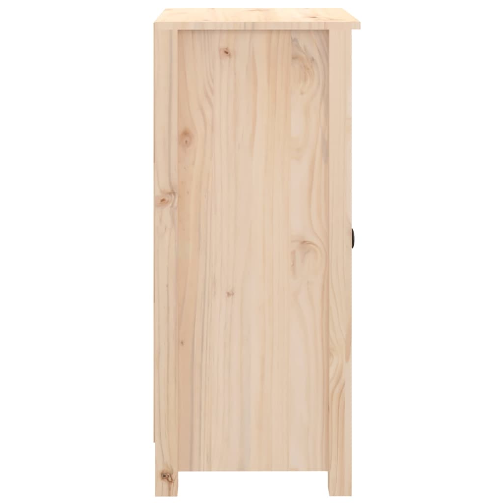 vidaXL Šoninė spintelė, 40x35x80cm, pušies medienos masyvas