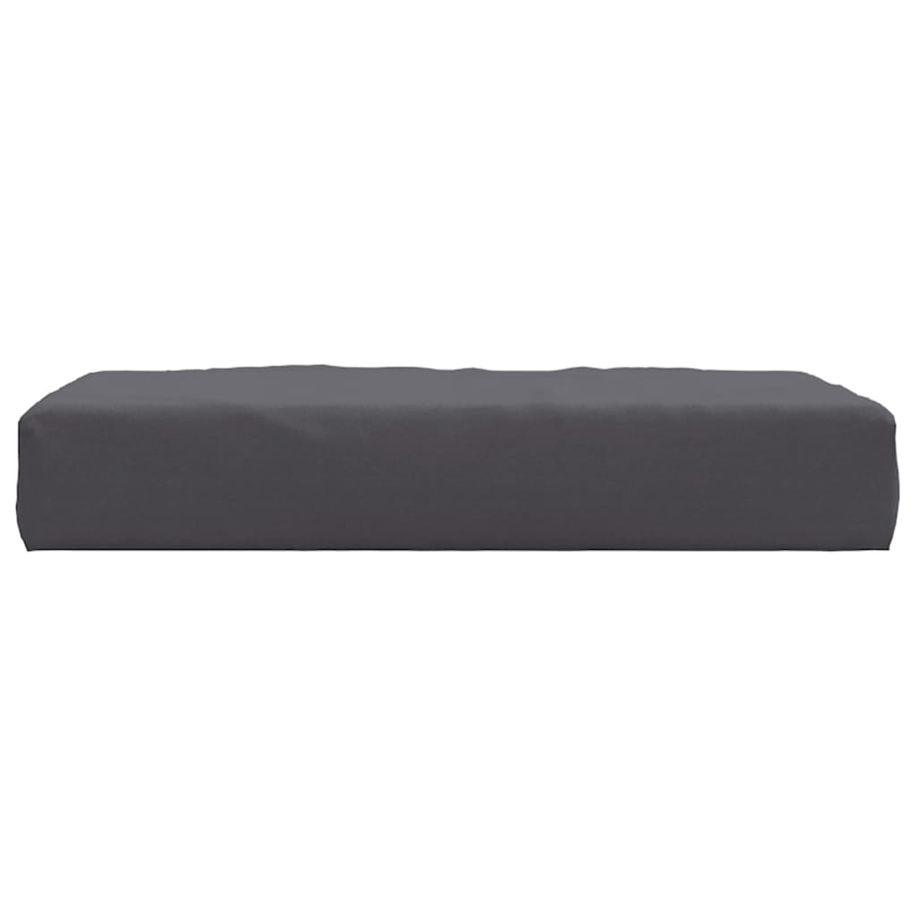 vidaXL Paletės pagalvėlė, antracito spalvos, 60x60x8cm, audinys