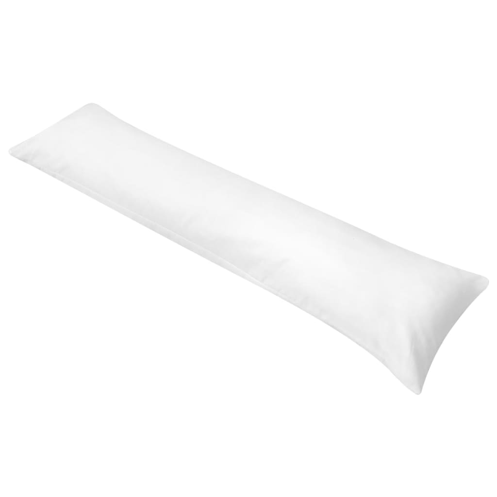 vidaXL Šoninė pagalvė kūnui, 40x145 cm, balta