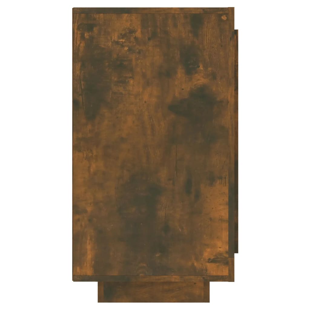 vidaXL Šoninė spintelė, dūminio ąžuolo spalvos, 80x40x75cm