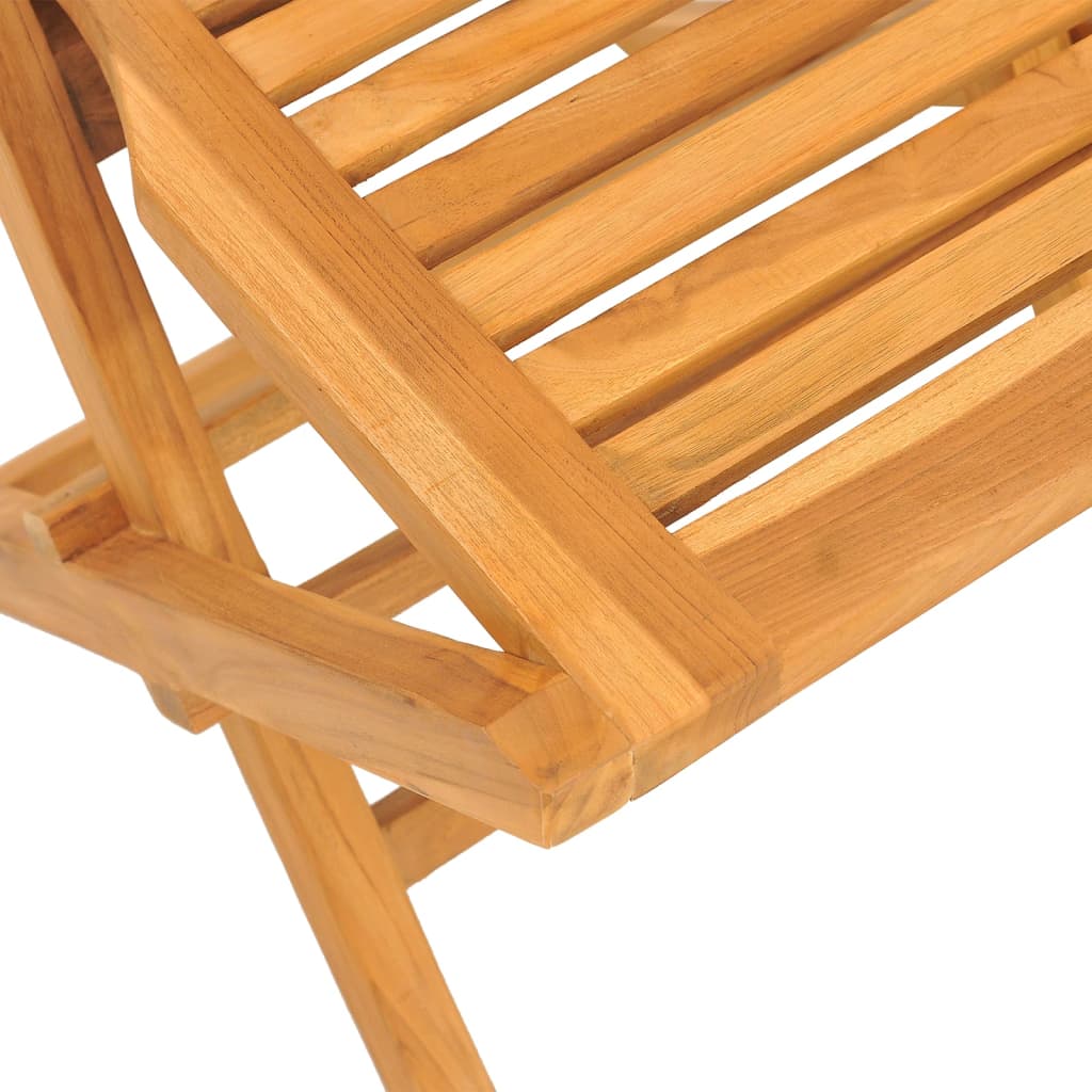 vidaXL Sulankstomos sodo kėdės, 4vnt., 47x63x90cm, tikmedžio masyvas