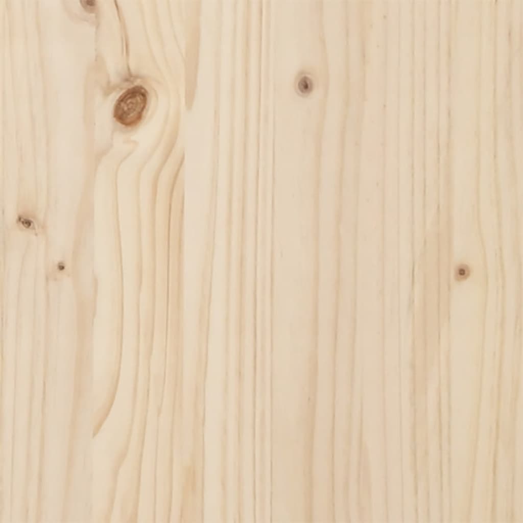 vidaXL Vidurinė sodo sofos dalis, pušies medienos masyvas