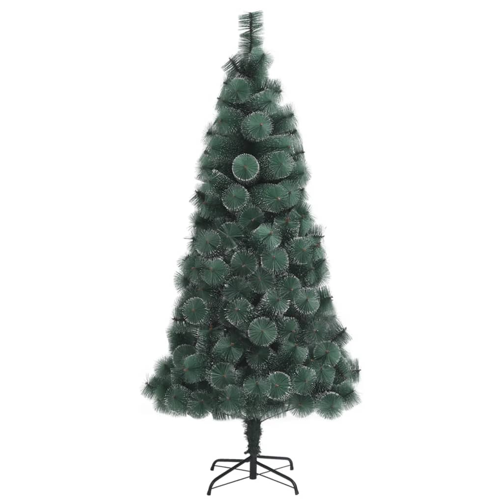 vidaXL Dirbtinė Kalėdų eglutė su stovu, žalios spalvos, 180cm, PET