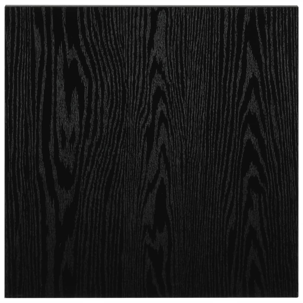 vidaXL Vonios kambario baldas, juodas, 40x40x16,3cm