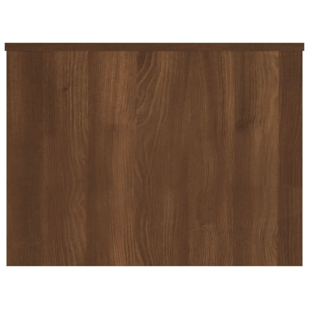 vidaXL Kavos staliukas, rudas ąžuolo, 80x55,5x41,5cm, apdirbta mediena