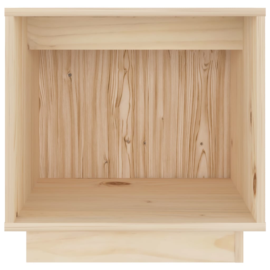 vidaXL Naktinė spintelė, 40x30x40cm, pušies medienos masyvas