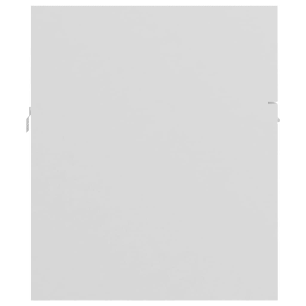 vidaXL Spintelė praustuvui, baltos spalvos, 80x38,5x46cm, MDP