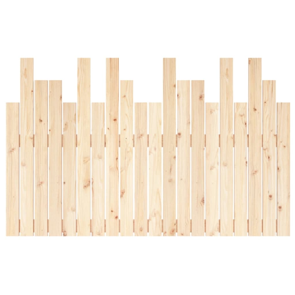 vidaXL Sieninis galvūgalis, 127,5x3x80cm, pušies medienos masyvas