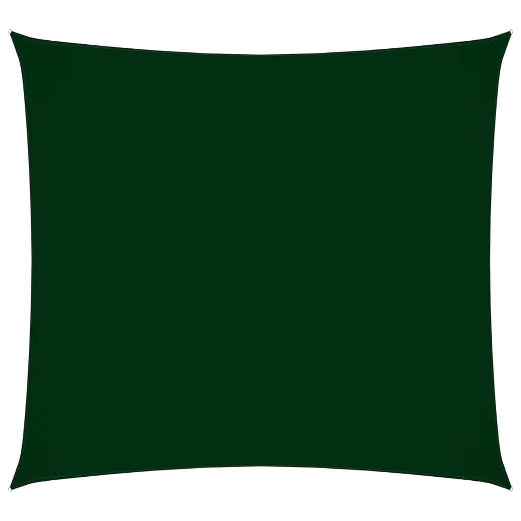 vidaXL Uždanga nuo saulės, tamsiai žalia, 3,6x3,6m, oksfordo audinys
