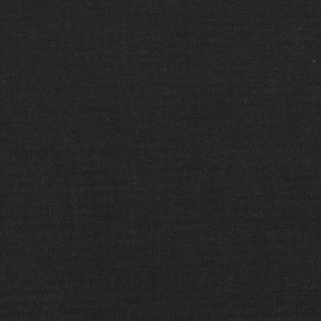 vidaXL Masažinis krėslas, juodos spalvos, audinys
