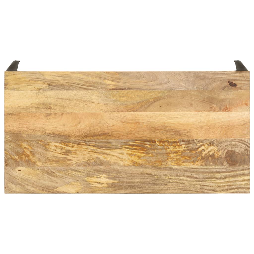 vidaXL Valgomojo stalas, 120x60x76cm, mango medienos masyvas