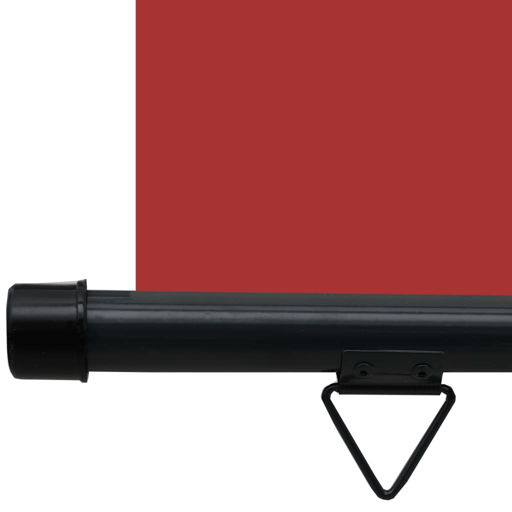 vidaXL Šoninė balkono markizė, raudona, 170x250cm