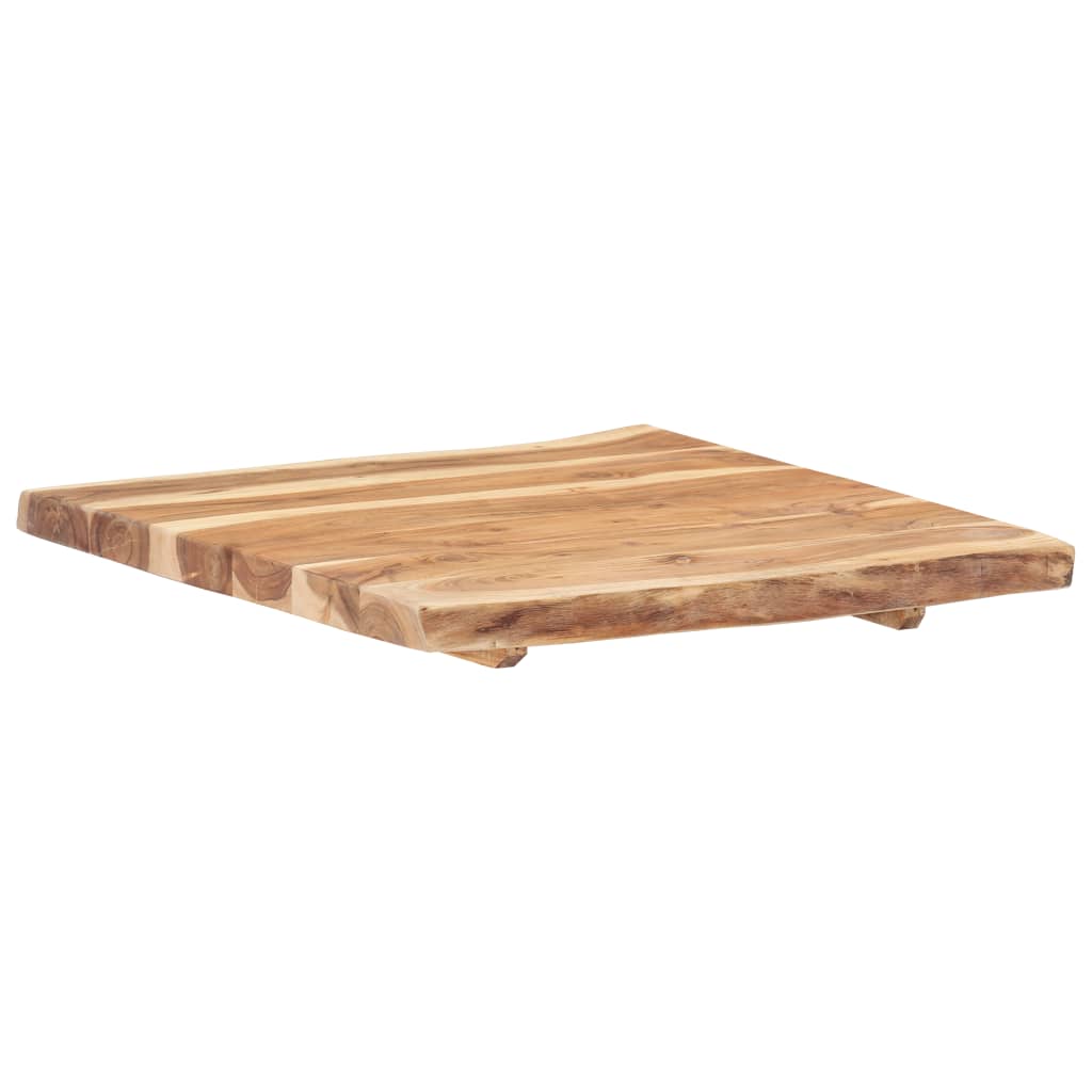vidaXL Stalviršis, 58x(50-60)x3,8cm, akacijos medienos masyvas