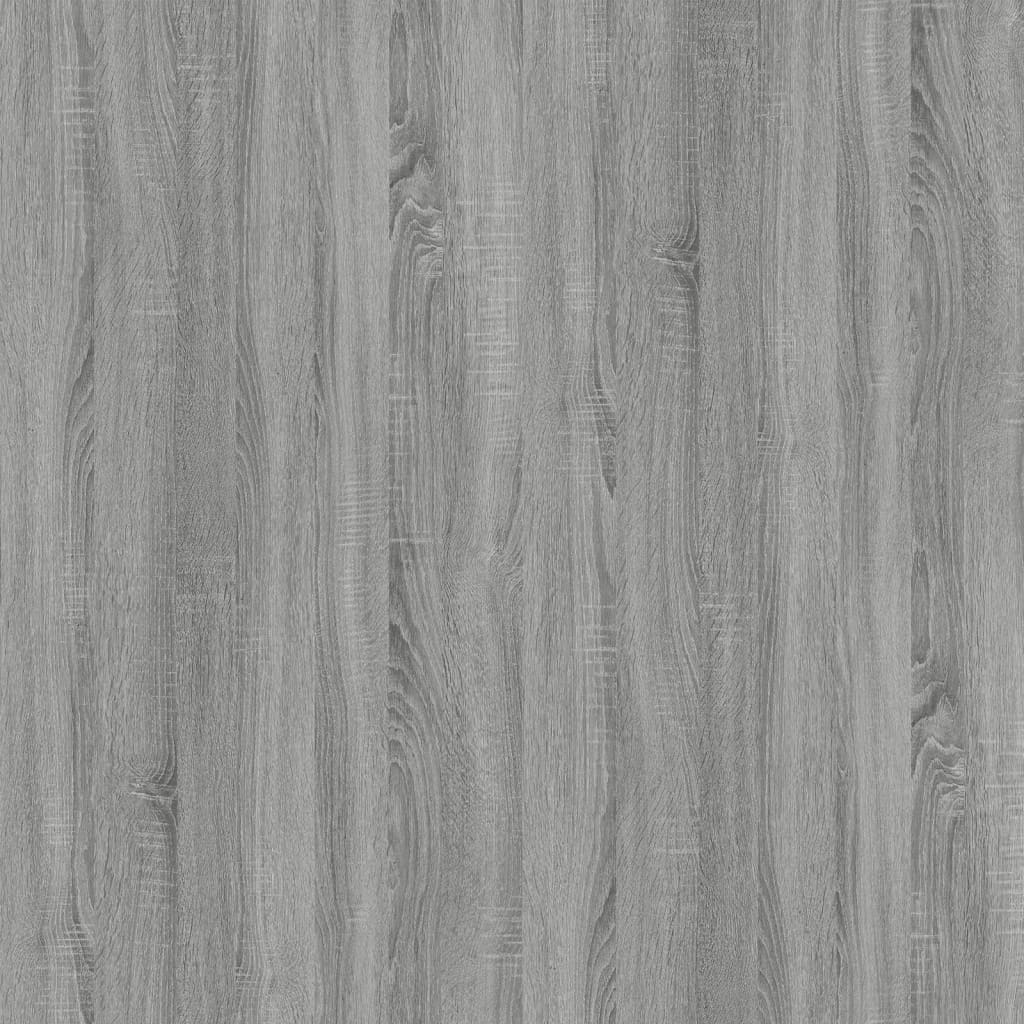 vidaXL Konsolinis staliukas, pilkas ąžuolo, 100x39x75cm, mediena