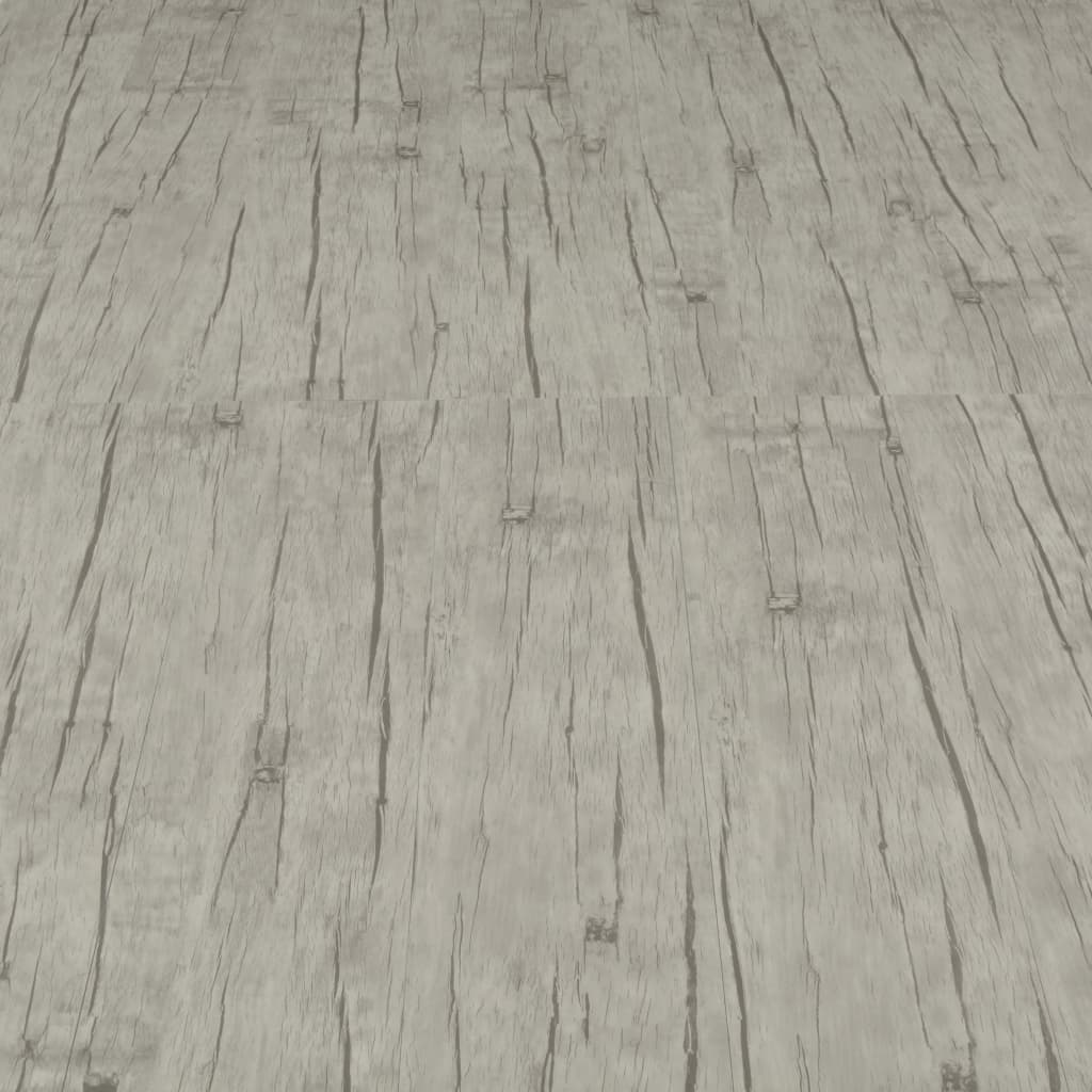vidaXL Įspaudž. grindų plokštė, 3,51 m², 4 mm, PVC, dengta ąžuolo med.