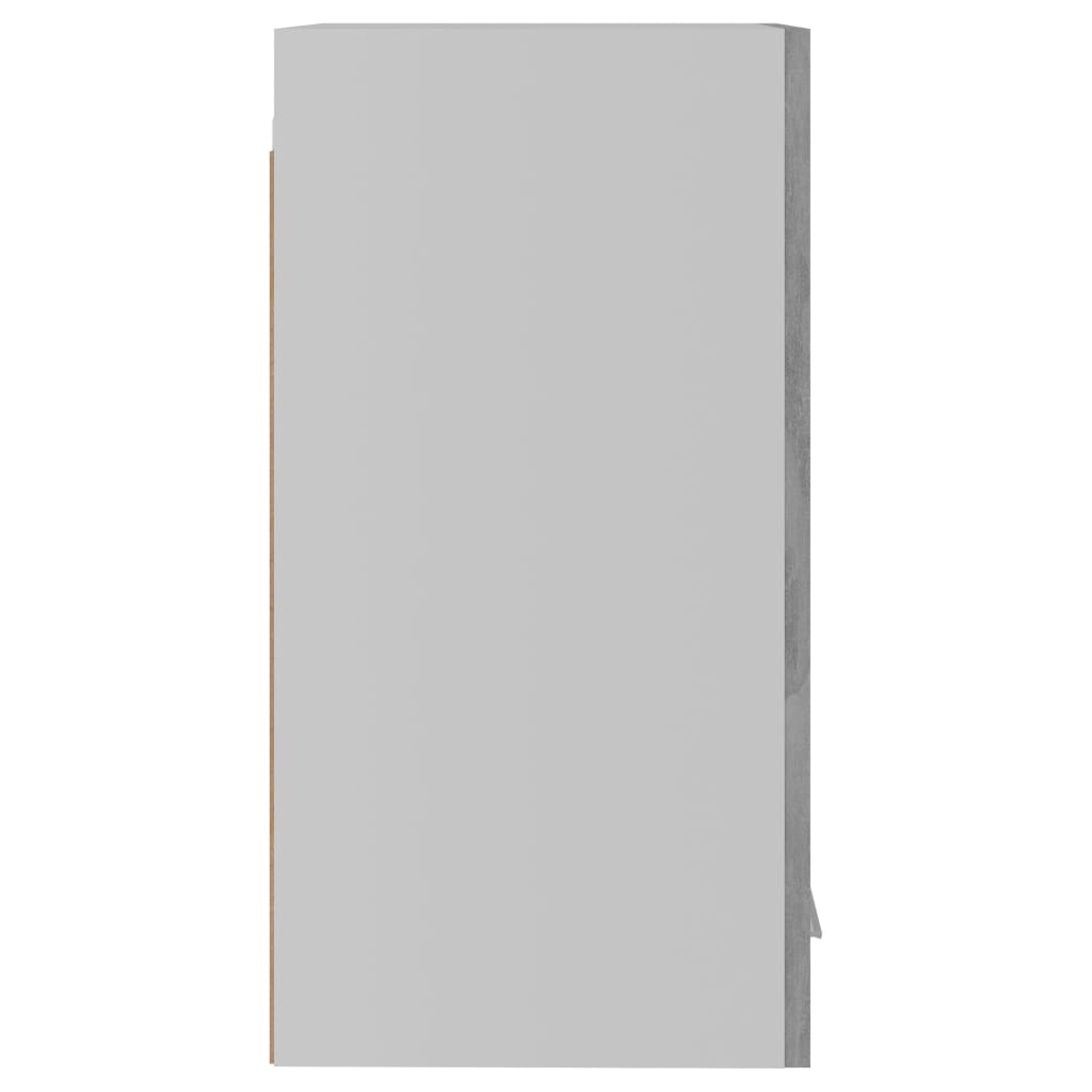 vidaXL Pakabinama spintelė, betono pilkos spalvos, 29,5x31x60cm, MDP
