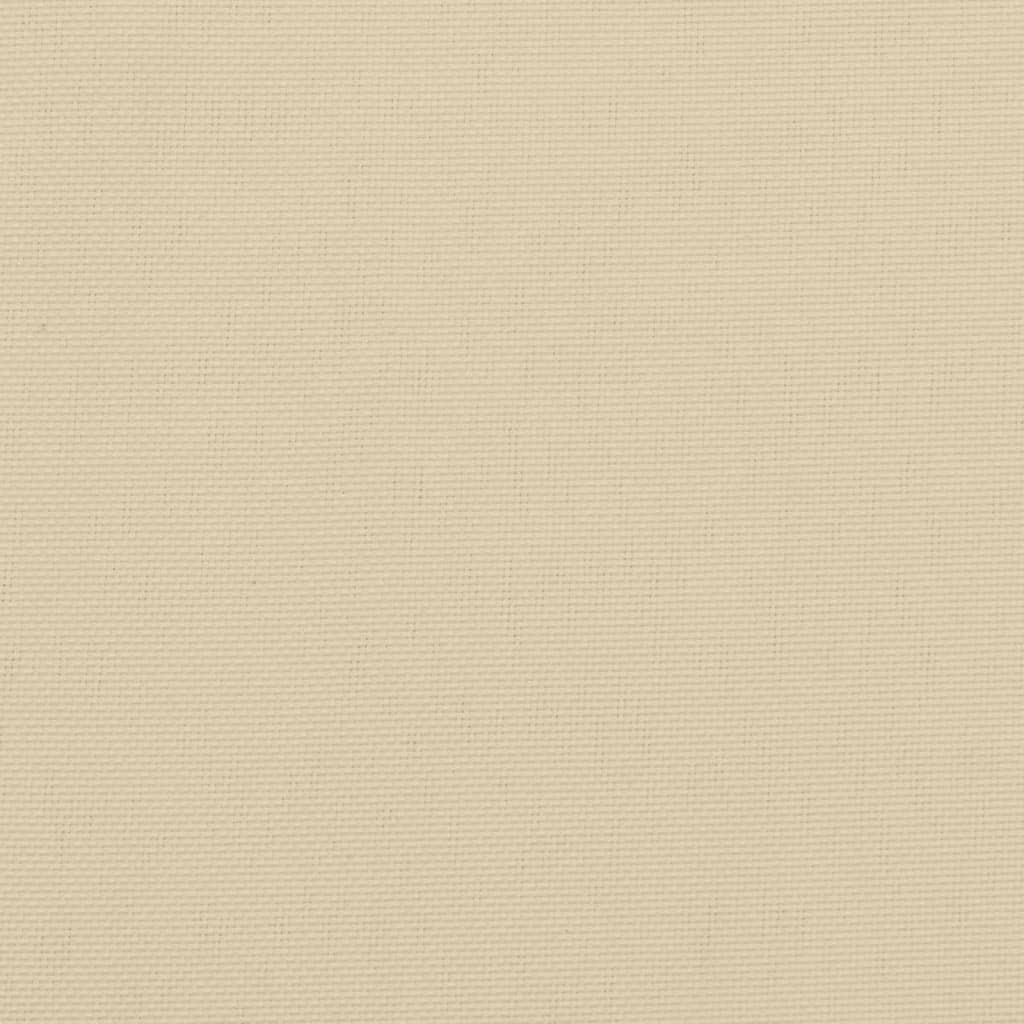 vidaXL Pagalvėlės, 4vnt., smėlio spalvos, 60x60cm, audinys