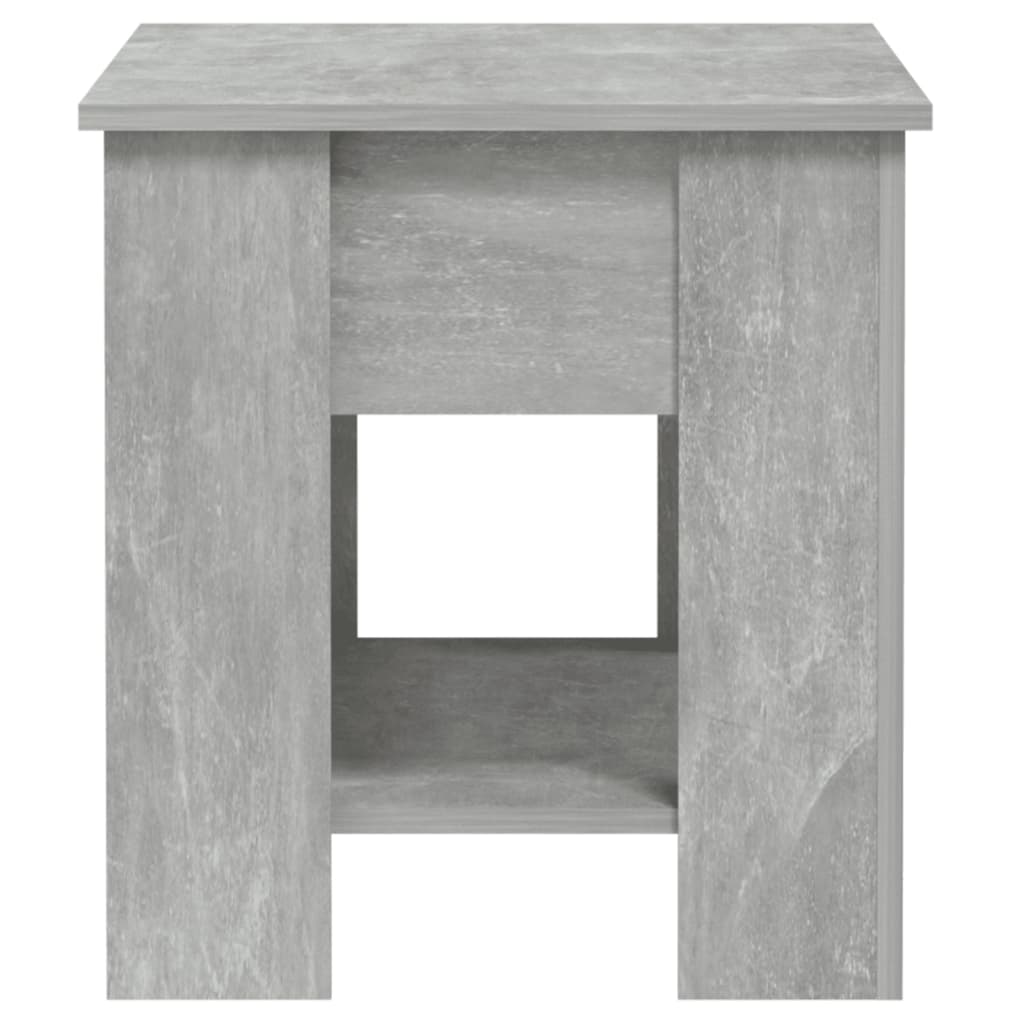 vidaXL Kavos staliukas, betono pilkas, 101x49x52cm, apdirbta mediena