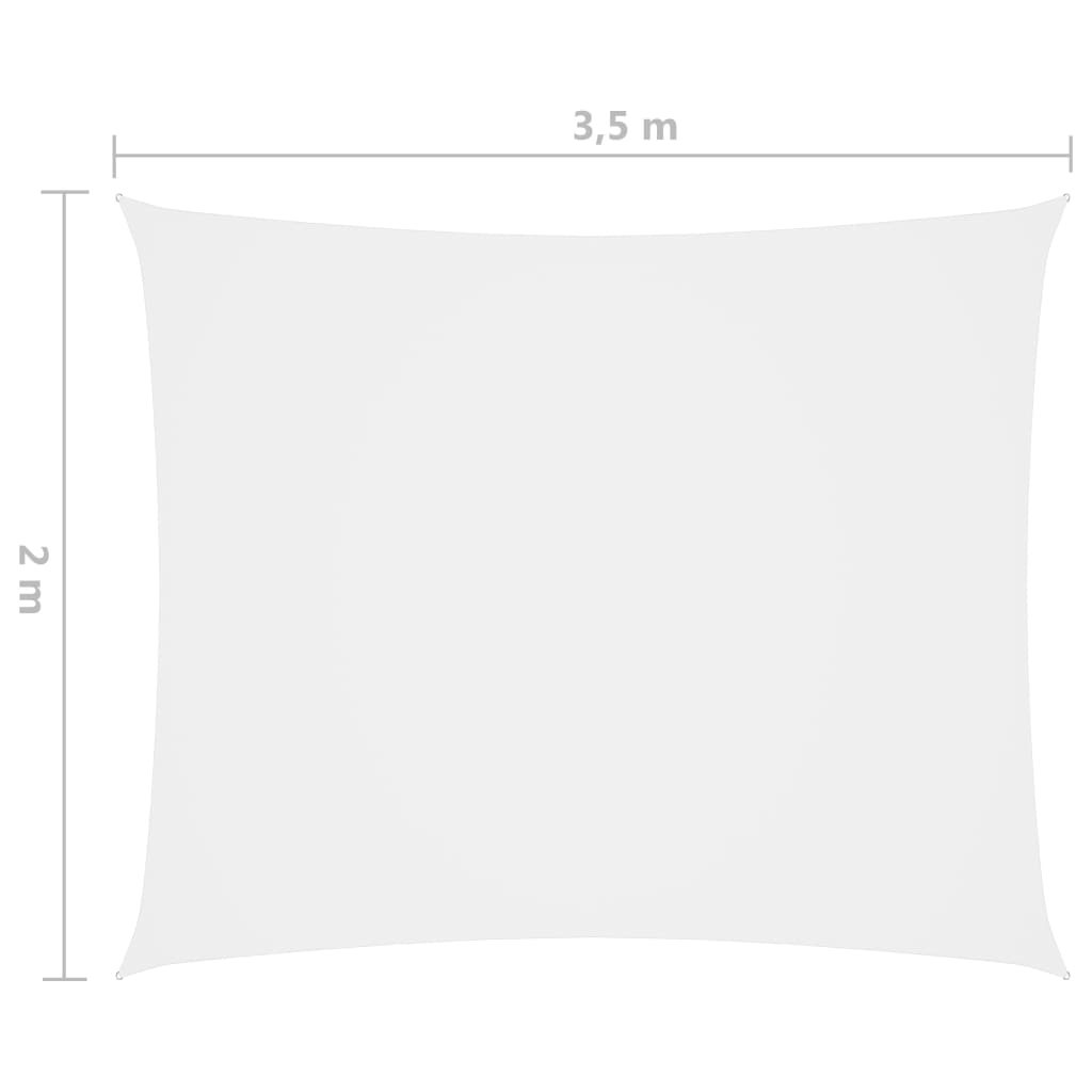 vidaXL Uždanga nuo saulės, 2x3,5m, oksfordo audinys, stačiakampė