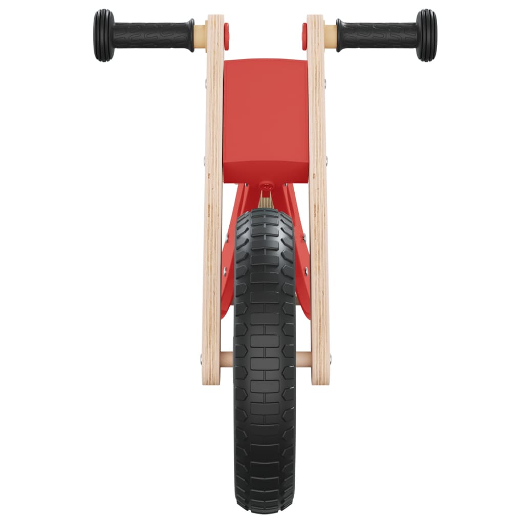 vidaXL Vaikiškas balansinis dviratis, raudonos spalvos