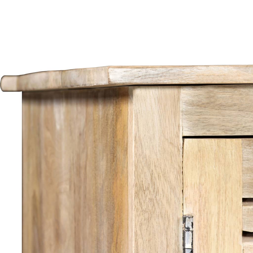 vidaXL Rašomasis stalas, masyvi mango mediena, 140x50x77cm