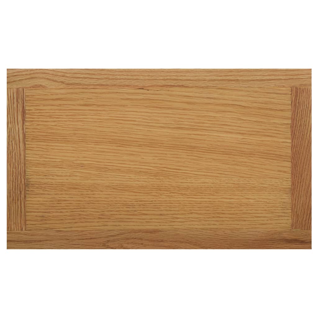 vidaXL Žurnalinis staliukas, 45x27x42cm, ąžuolo medienos masyvas