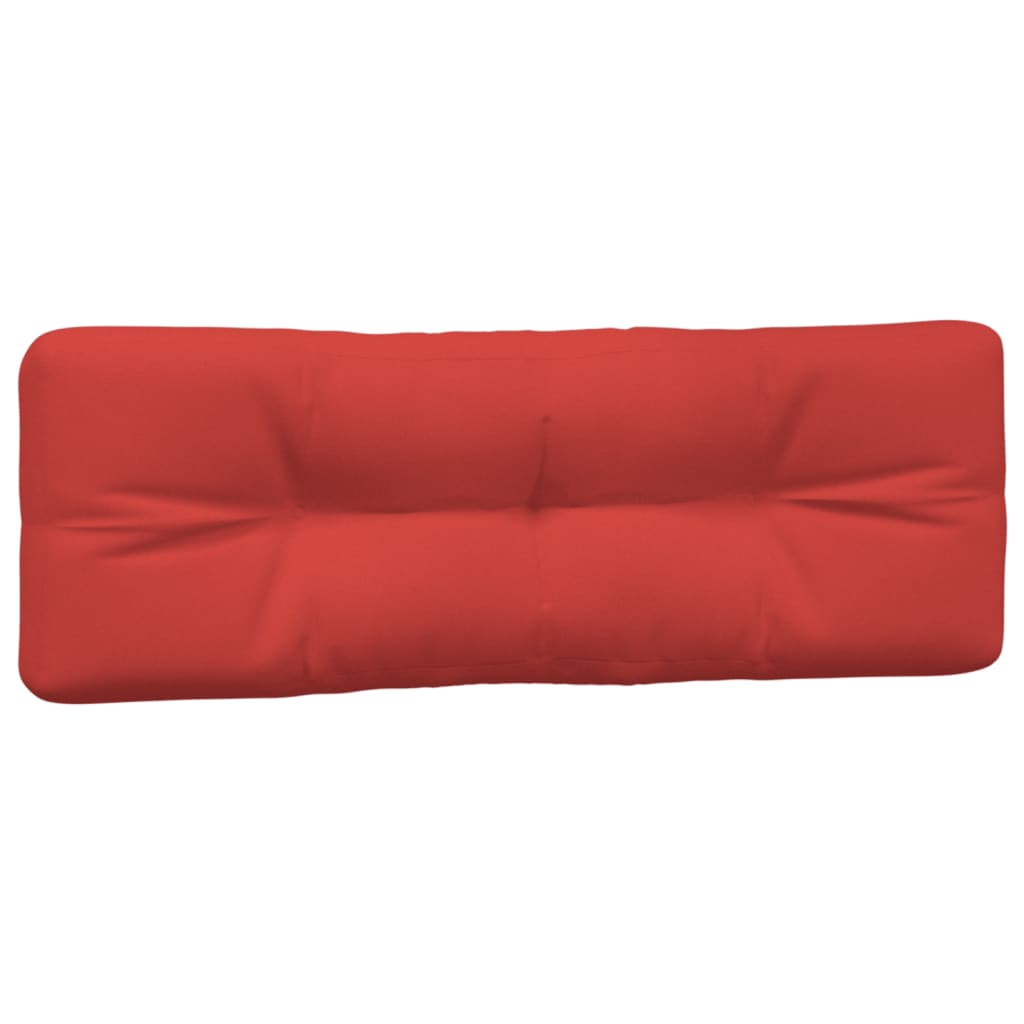 vidaXL Palečių pagalvėlės, 7vnt., raudonos spalvos, audinys