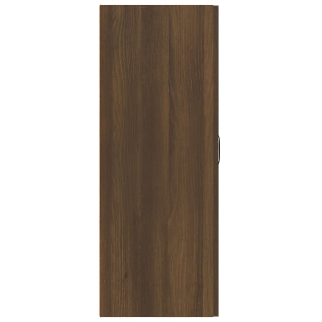 vidaXL Pakabinama spintelė, ruda ąžuolo, 69,5x34x90cm, mediena