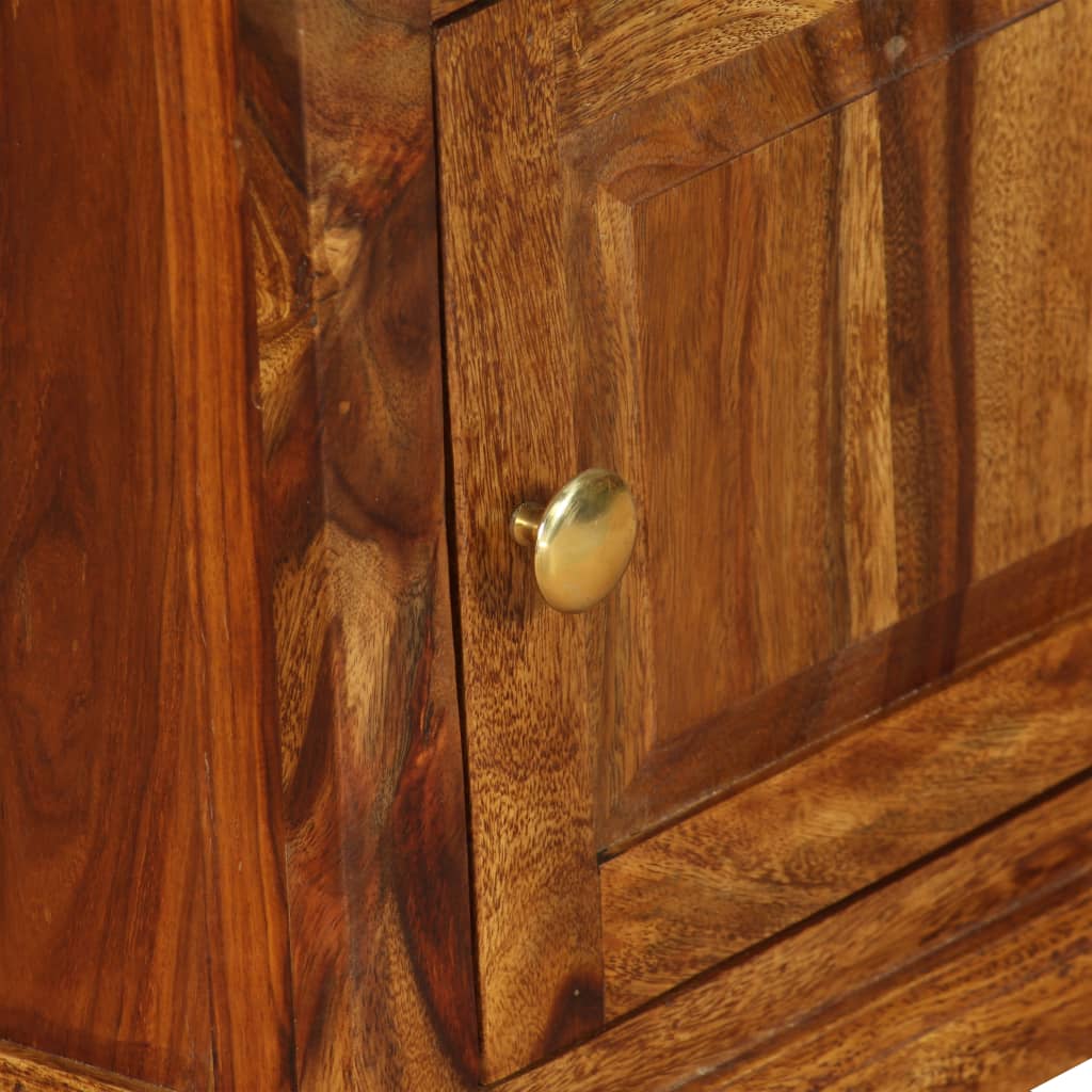 vidaXL Naktinis staliukas, 40x30x50cm, rausvosios dalbergijos mediena