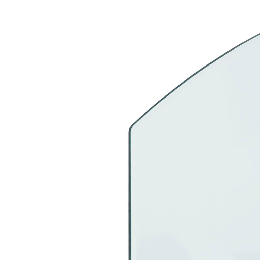 vidaXL Židinio stiklo plokštė, 80x50 cm