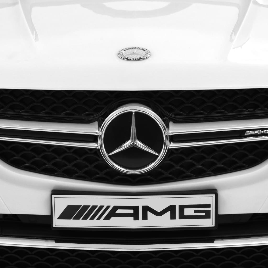 vidaXL Vaikiškas automobilis Mercedes Benz GLE63S, baltas, plastikas