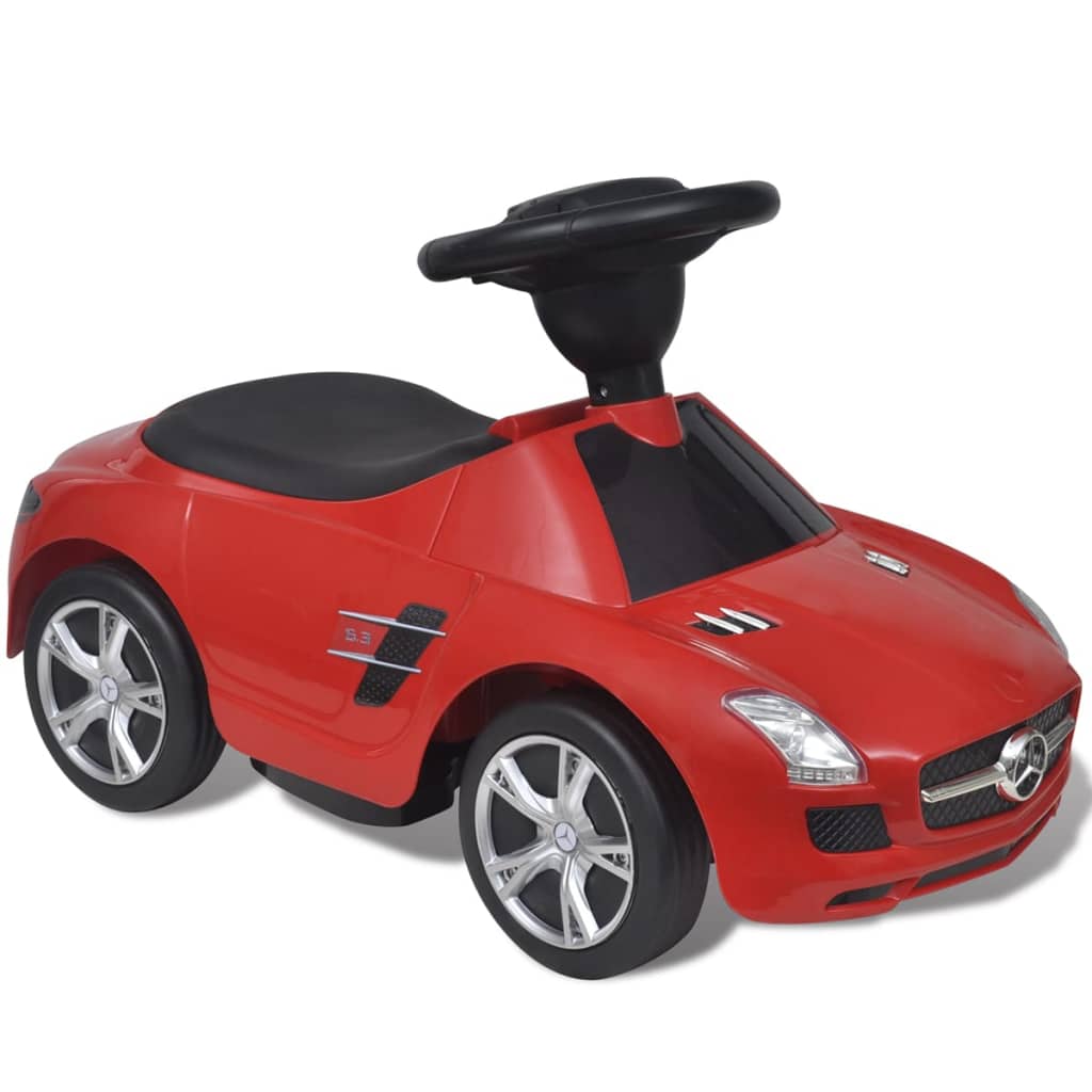 Vaikiškas automobilis MERCEDES BENZ SLS AMG, raudonas