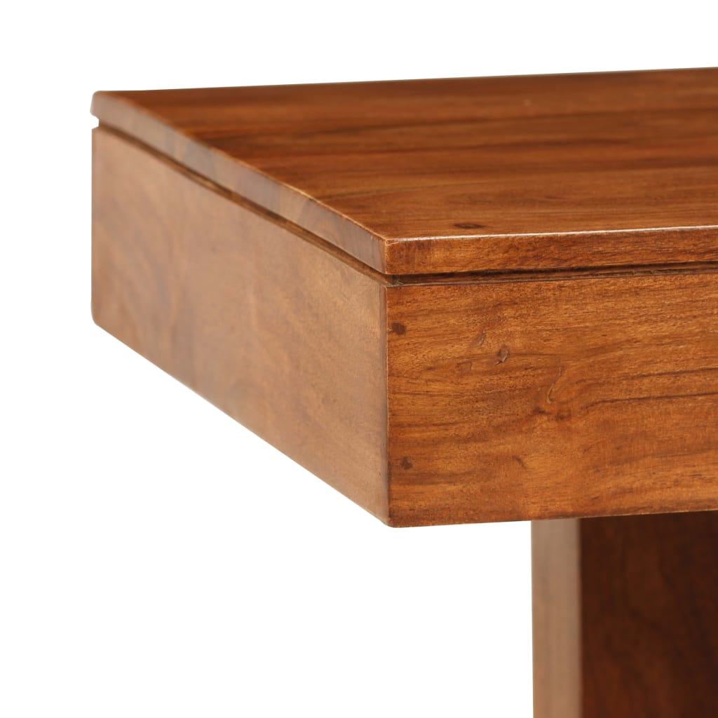 vidaXL Kavos staliukas, 100x50x30cm, akacija su medaus apdaila