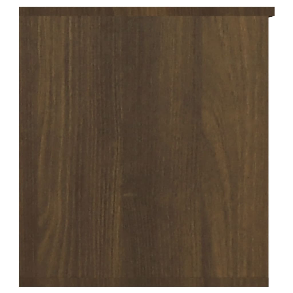 vidaXL Daiktadėžė, rudos ąžuolo spalvos, 84x42x46cm, apdirbta mediena