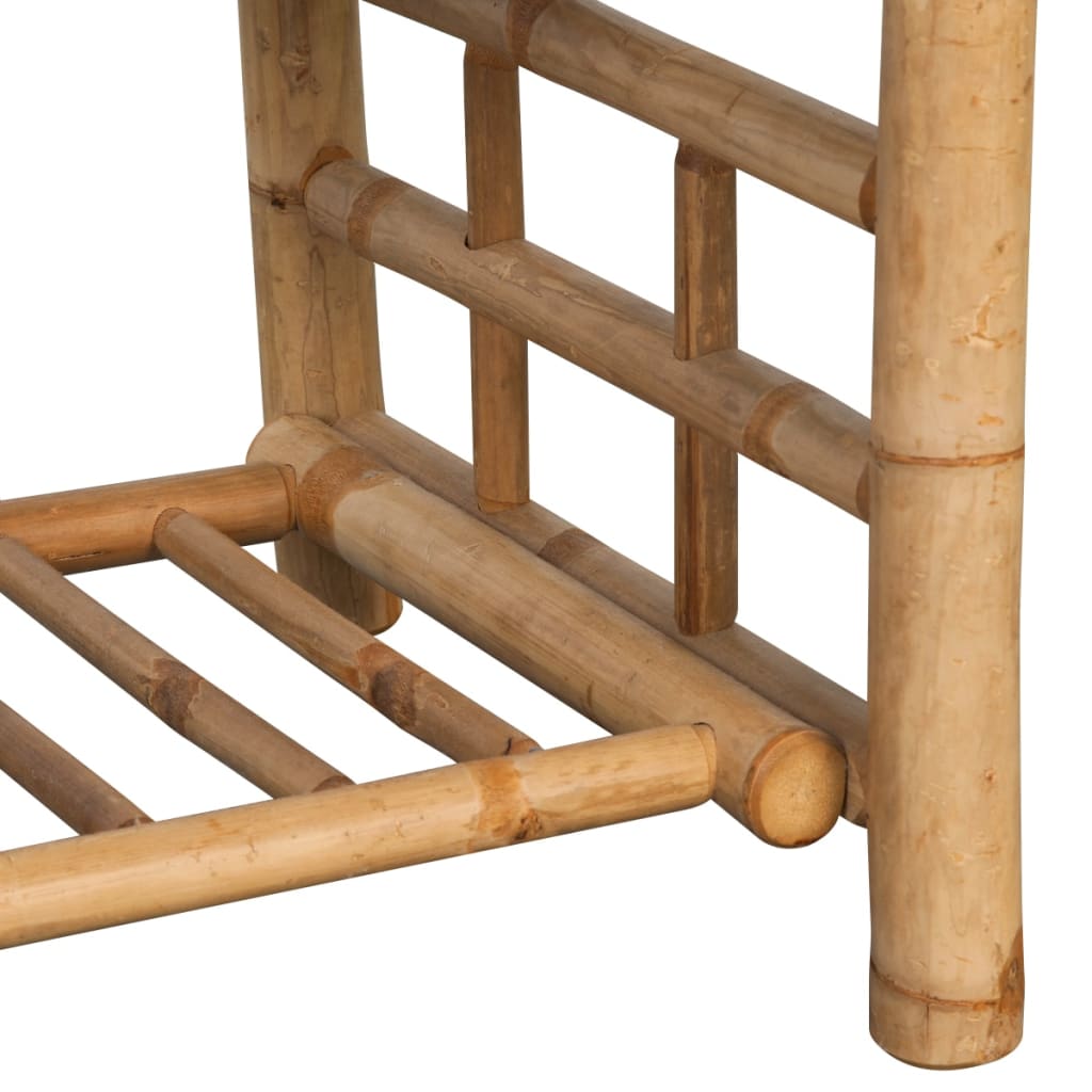 vidaXL Kavos staliukas, bambukas, 90x50x45 cm
