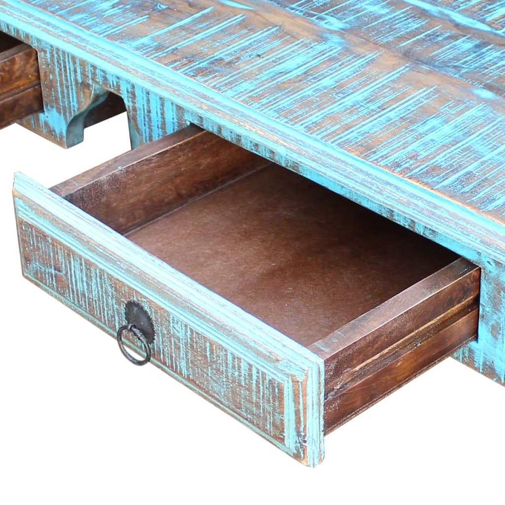 vidaXL Rašomojo stalas, perdirbta mediena