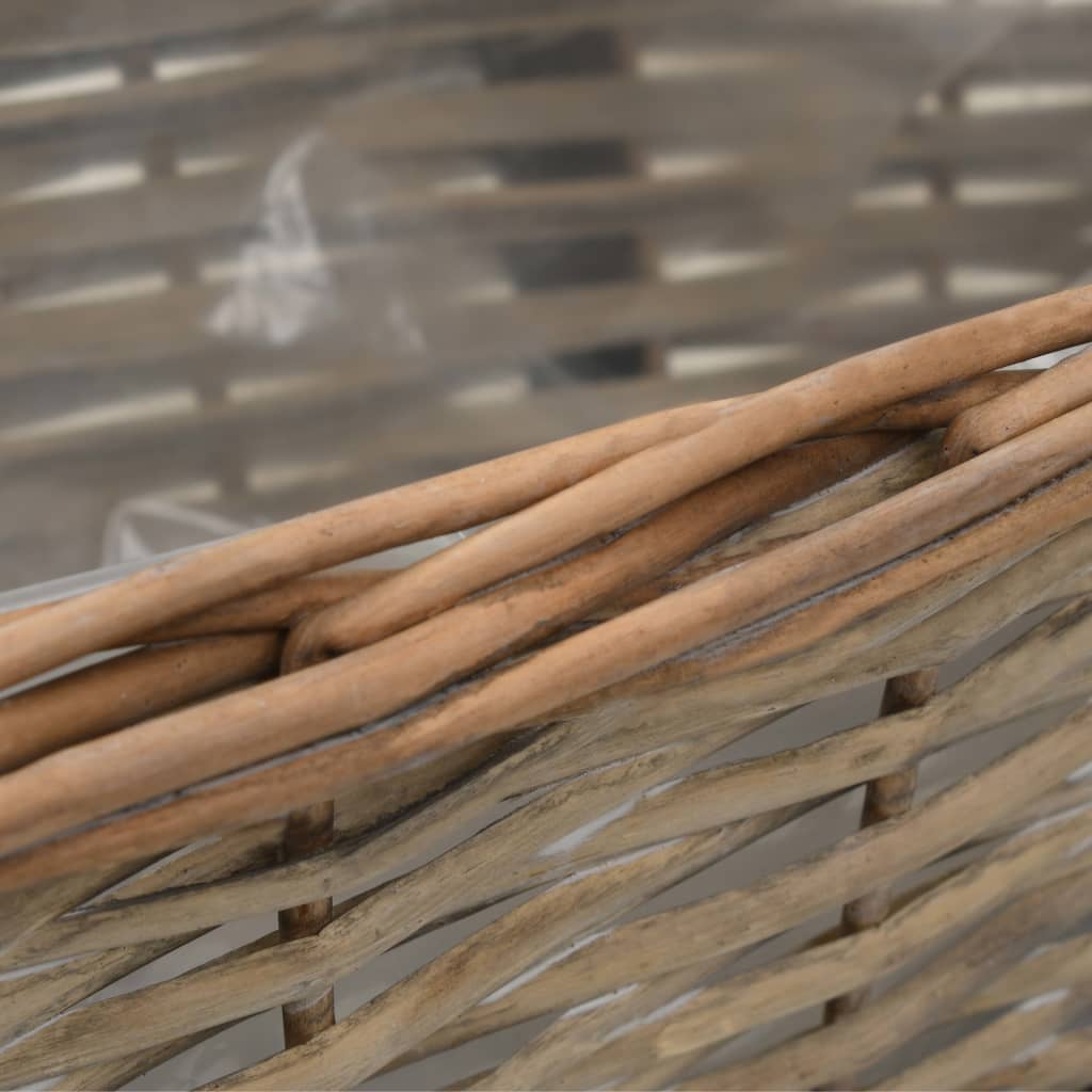 vidaXL Balkono loveliai, 2vnt., 40 cm, pinti, su PE įdėklu