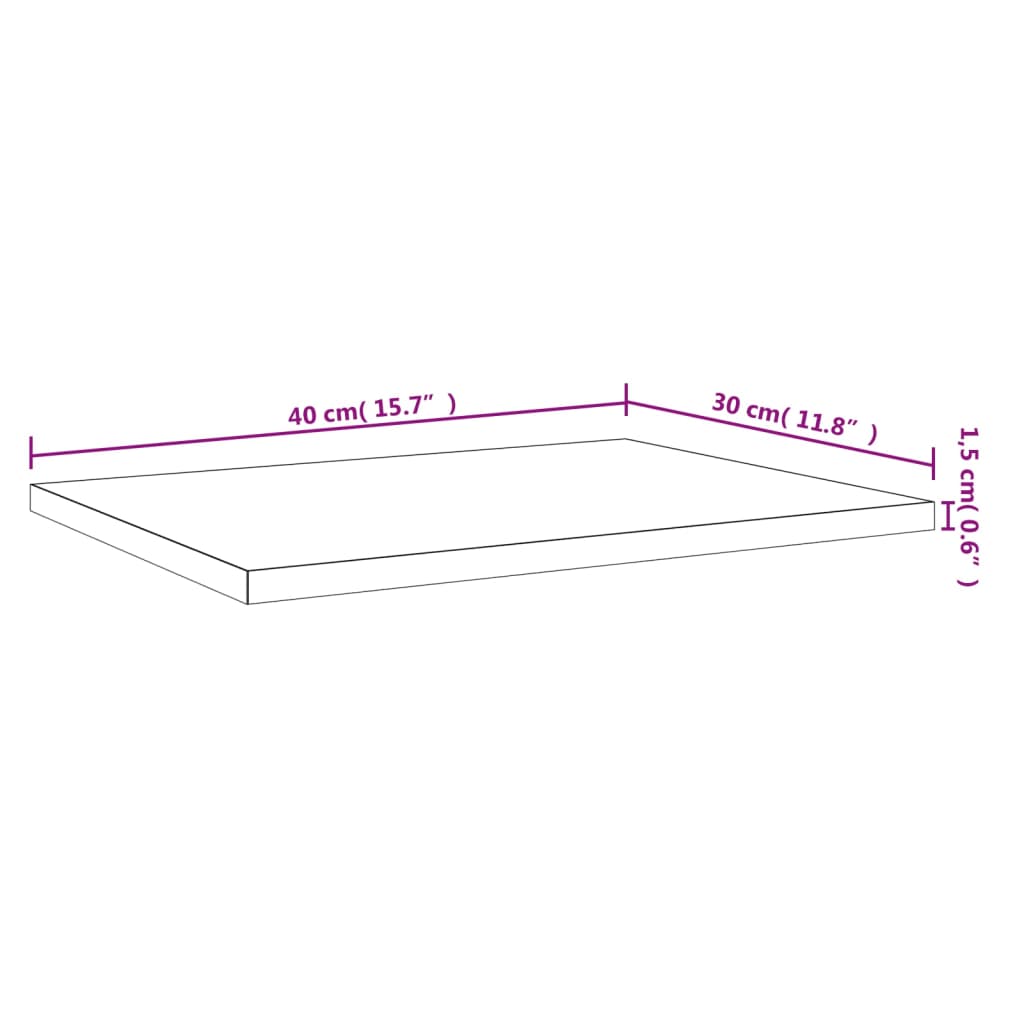 vidaXL Knygų lentynos plokštės, 4vnt., pilkos, 40x30x1,5cm, MDP