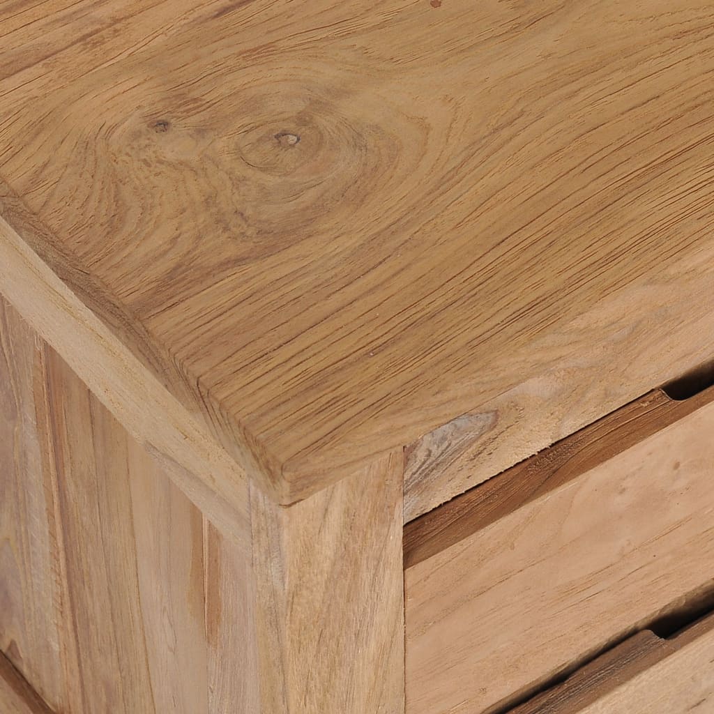 vidaXL Spintelė televizoriui, 115x30x40 cm, tikmedžio medienos masyvas