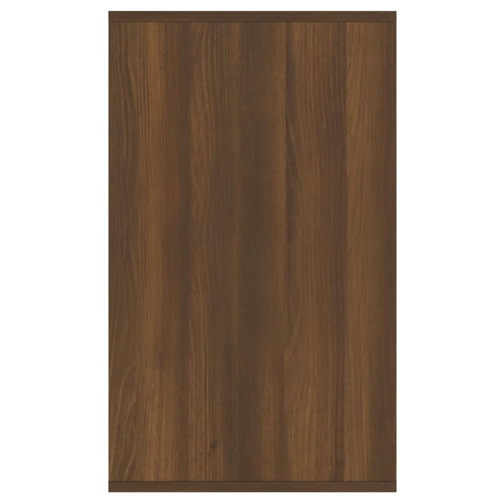 vidaXL Šoninė spintelė, rudos ąžuolo spalvos, 135x41x75cm, MDP