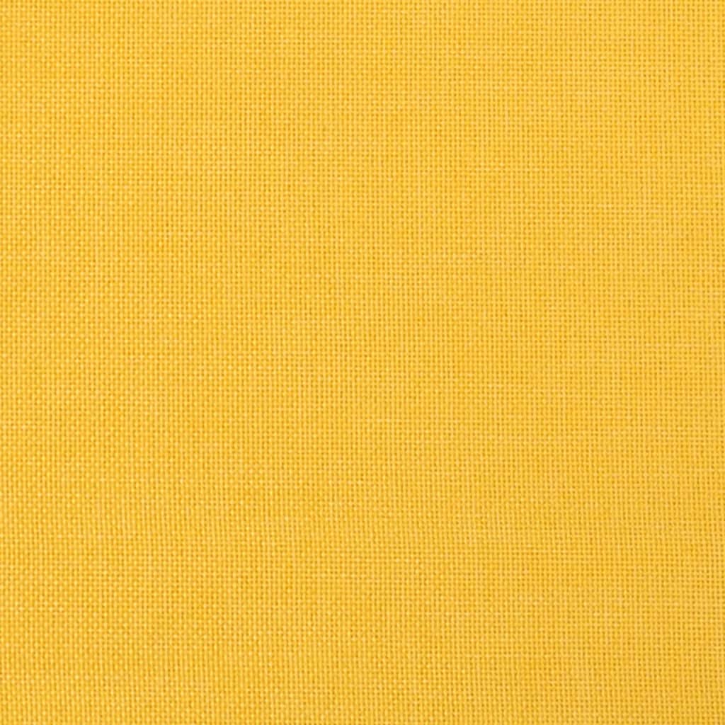 vidaXL Pakoja, geltonos spalvos, 78x56x32cm, audinys